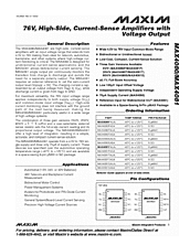 DataSheet MAX4081 pdf